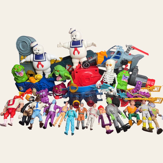 Vintage Kenner Real Ghostbusters Bundle – Gobblin’ Goblins & Figures