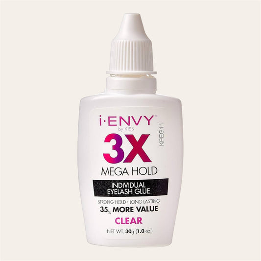 KISS i-Envy 3X Mega Hold Individual Eyelash Glue (Clear / Black)